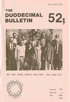 Cover for Bulletin Issue 2X3 Cover for Bulletin Issue 2X3