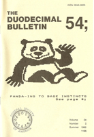 Cover for Bulletin 2E2 Cover for Bulletin Issue 2E2